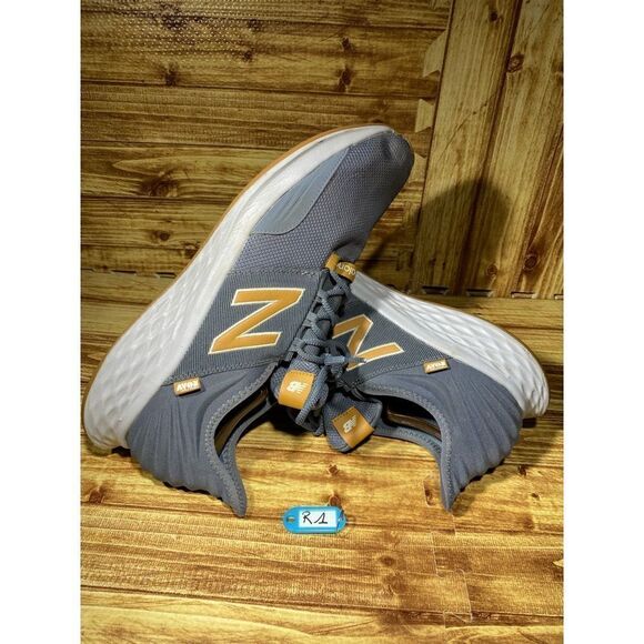 NEW BALANCE ROAV Fresh Foam Gray Running Athletic Shoes MROAVBG Men's Size 17 D - Picture 1 of 7